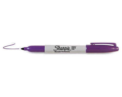 MARCADOR FINE MORADO SHARPIE 2025034 (MIN12) (Espera 4 dias)