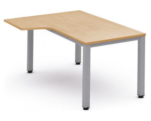 MESA DE OFICINA SERIE EXECUTIVE FORMA L IZQUIERDA 180X110 GRIS / HAYA ROCADA 2054AD01 (Espera 4 dias)