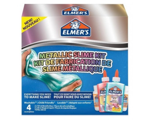 KIT ELMER"S METALLIC SLIME ELMER"S 2109483 (Espera 4 dias)