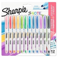 Sharpie 2138233 marcador permanente Multicolor 12 pieza(s) (Espera 4 dias)