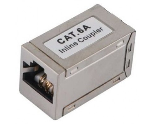 Adaptador Rj45 Cat.6a Apantallado Hembra Hembra