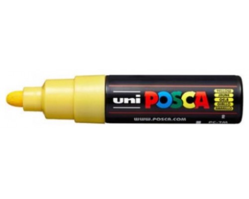 ROTULADOR NO PERMANENTE 4,5-5,5MM. PC-7M AMARILLO UNI-BALL 300087000 (MIN6) (Espera 4 dias)