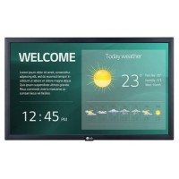 LG 22SM3G-B pantalla de señalización 54,6 cm (21.5") IPS Full HD Pantalla plana para señalización digital Negro Procesador incorporado (Espera 4 dias)