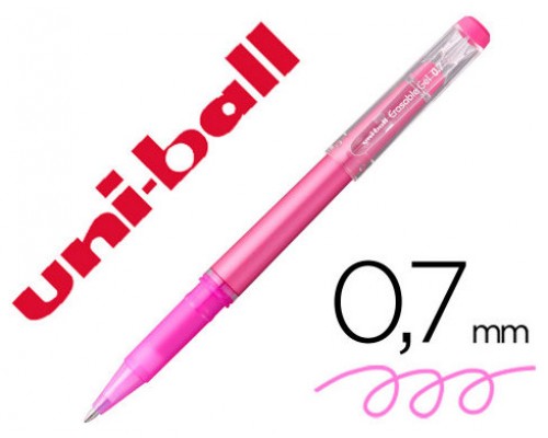 ROLLER GEL BORRABLE UF-222 0,7 MM. ROSA UNI-BALL 233817000 (MIN12) (Espera 4 dias)