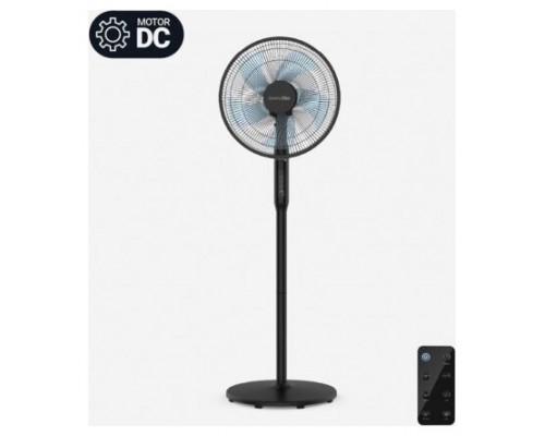 PAE VENTILADOR DE PIE NEGRO MOTOR DC UNIVERSALBLUE