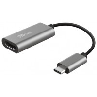 ADAPTADOR TRUST 23774 USB-C A HDMI HEMBRA UHD 4K AUDIO
