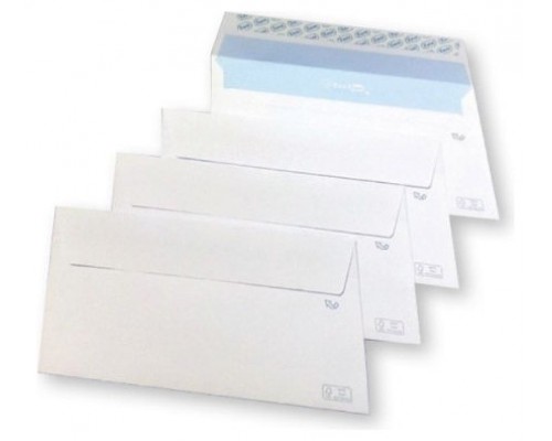 CAJA 500 SOBRES ECOSAM+ 110X220MM PAPEL FSC 105GR TIRA SILICONA APERTURA FACIL SAM 249120 (Espera 4 dias)