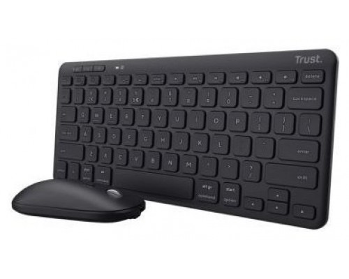 Pack Teclado Y Mouse Wireless Y Bluetooth Trust Lyra