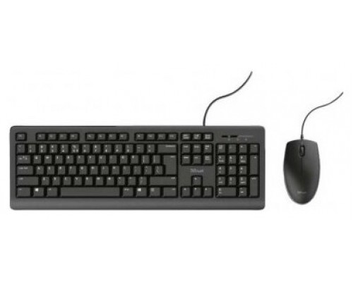 Pack Teclado Y Mouse Wireless Trust Primo Receptor Usb