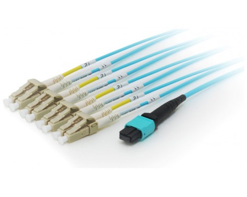 Cable Fibra Optica Trunk Mtp/lc Patch Cord Om4 8