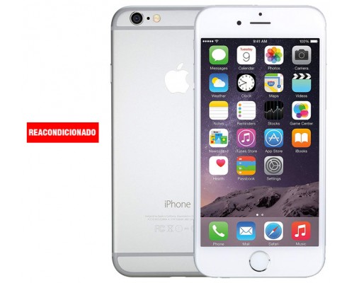 APPLE iPHONE 6 64 GB SILVER REACONDICIONADO GRADO A (Espera 4 dias)