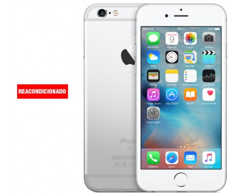 APPLE iPHONE 6S 64 GB SILVER REACONDICIONADO GRADO A (Espera 4 dias)