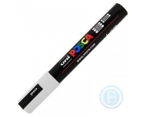 MARCADOR PC-5M POSCA 1.8-2.5MM BLANCO UNI-BALL 286518000 (MIN6) (Espera 4 dias)