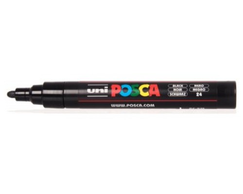 MARCADOR PC-5M POSCA 1.8-2.5MM NEGRO UNI-BALL 286658000 (MIN6) (Espera 4 dias)