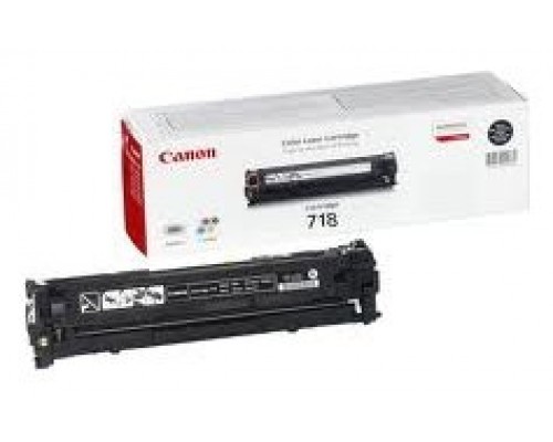 CANON TONER LASER NEGRO LBP-7200/MF8580CDW 718BK 3.400 pag.