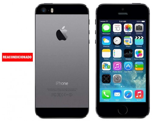 APPLE iPHONE 5S 16 GB SPACE GREY REACONDICIONADO GRADO B (Espera 4 dias)