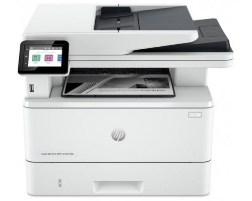 IMPRESORA HP LASERJET PRO MFP 4102FDWE MULTIFUNCION MONOCROMO