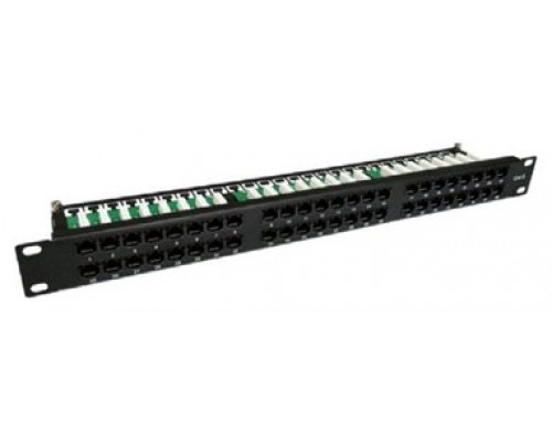 MONOLYTH PATCH PANEL 48 PUERTOS 19" UTP KRONE IDC CAT.6