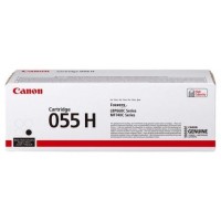 CANON Toner 055H BK: negro LBP663 LBP664 MF742 MF744 MF745 MF746 alta capacidad