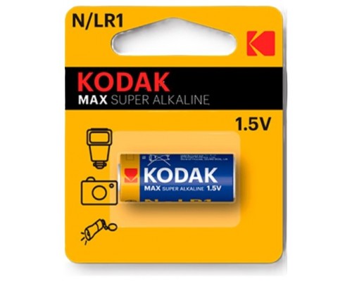 Pila Kodak Alcalina Max 1.5v N Lr1 (ecotasa Incluida)