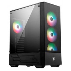 MSI MAG FORGE 112R carcasa de ordenador Midi Tower Negro, Transparente (Espera 4 dias)