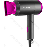 SECADOR DE PELO PLEGABLE DE VIAJE 1800W NEGRO AIGOSTAR (Espera 4 dias) SECADOR DE PELO PLEGABLE DE VIAJE 1800W NEGRO AIGOSTAR (Espera 4 dias)