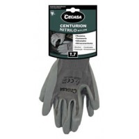 GUANTES DE TRABAJO CENTURION NITRILO/NYLON GRIS T7-PEQUEÑA S CEGASA 327098 (Espera 4 dias)