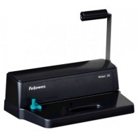 Fellowes Metal 25 Click binding machine 450 hojas Negro, Gris (Espera 4 dias)