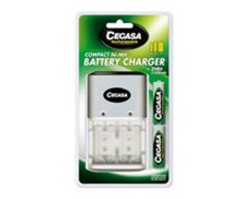 CEGASA Cargador Compact 2HR6 2000 mAh