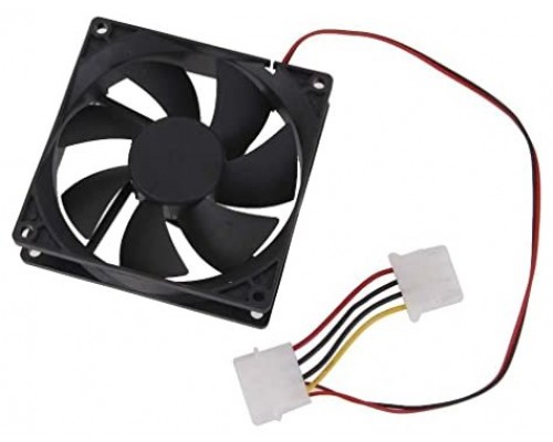 VENTILADOR AUXILIAR 80 MM + MOLEX (Espera 4 dias)