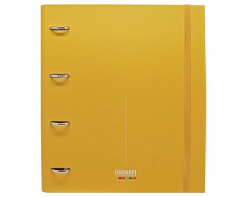 Ingraf 350759 carpeta de cartón A4 Amarillo (Espera 4 dias)