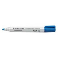 MARCADOR PIZARRA LUMOCOLOR MARKER 351 TRAZO 2MM. AZUL STAEDTLER 351-3 (MIN10) (Espera 4 dias)