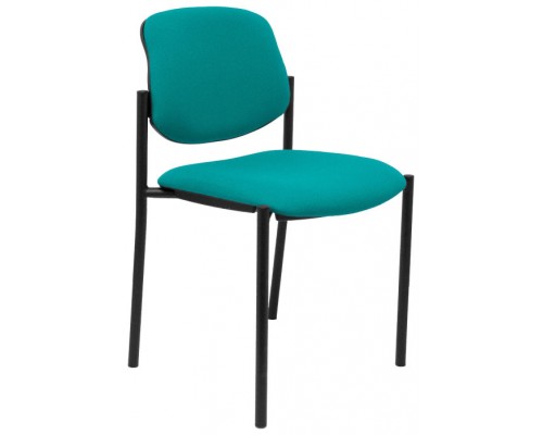 PIQUERAS Y CRESPO NOWY STYL Silla fija Styl bali turquesa chasis negro