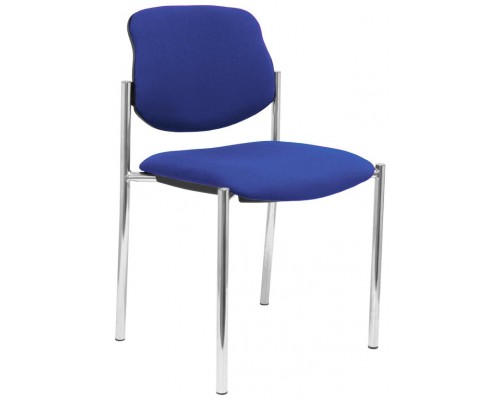 PIQUERAS Y CRESPO NOWY STYL Silla fija Styl bali azul chasis cromo