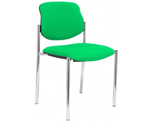 PIQUERAS Y CRESPO NOWY STYL Silla fija Styl bali verde chasis cromo