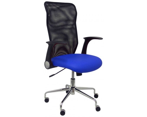 PIQUERAS Y CRESPO Silla Minaya similpiel azul