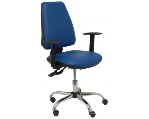 PIQUERAS Y CRESPO Silla Elche S 24 horas similpiel azul