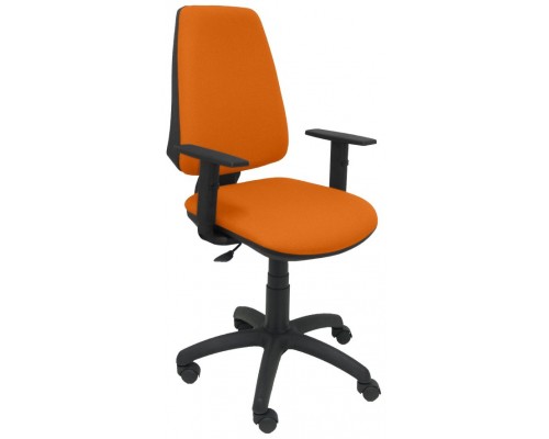 PIQUERAS Y CRESPO Silla Elche CP bali naranja brazos regulables