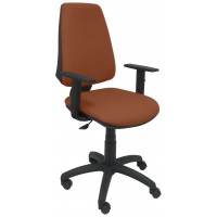 PIQUERAS Y CRESPO Silla Elche CP bali marron brazos regulables