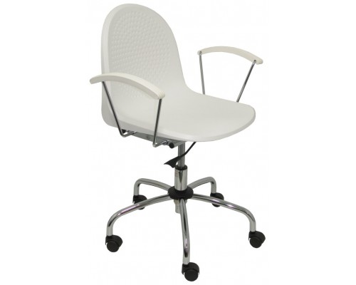 PIQUERAS Y CRESPO Silla  Ves giratoria color blanco ¡Ultimas unidades!!