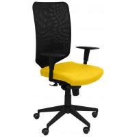 PIQUERAS Y CRESPO Silla Ossa negra bali amarillo ¡Ultimas unidades!!