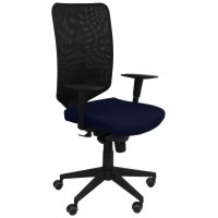 PIQUERAS Y CRESPO Silla Ossa negra bali azul marino ¡Ultimas unidades!!