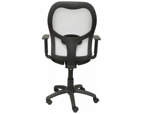 PIQUERAS Y CRESPO Silla Jorquera malla gris asiento bali gris