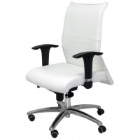 PIQUERAS Y CRESPO Sillon Albacete confidente similpiel blanco hasta 160 kg