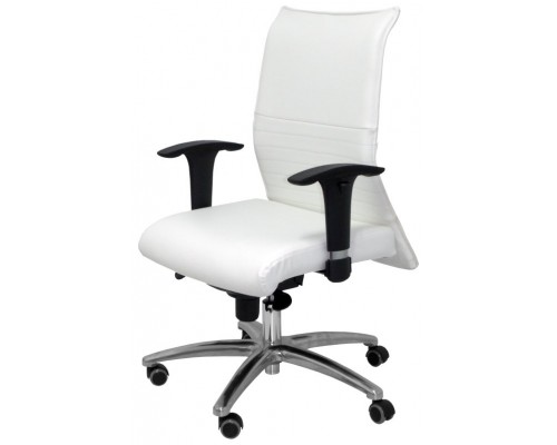 PIQUERAS Y CRESPO Sillon Albacete confidente similpiel blanco hasta 160 kg