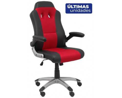 PIQUERAS Y CRESPO Silla gaming Talave similpiel negro y rojo. ¡Ultimas unidades!!