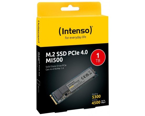 Intenso MI500 SSD 1TB PCIe Gen 4x4 NVME 1.4