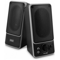 ALTAVOCES 3GO W400 2.0 USB NEGRO (Espera 4 dias)