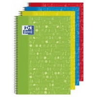 CUADERNO TAPA EXTRADURA WRITE&ERASE Fº 80H 4X4 - NATURALES - SURTIDO OXFORD 400136931 (MIN4) (Espera 4 dias)