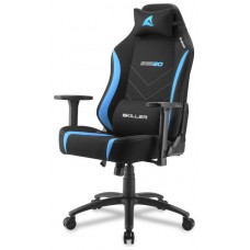 SILLA GAMING SHARKOON SGS20 FABRIC NEGRO/AZUL